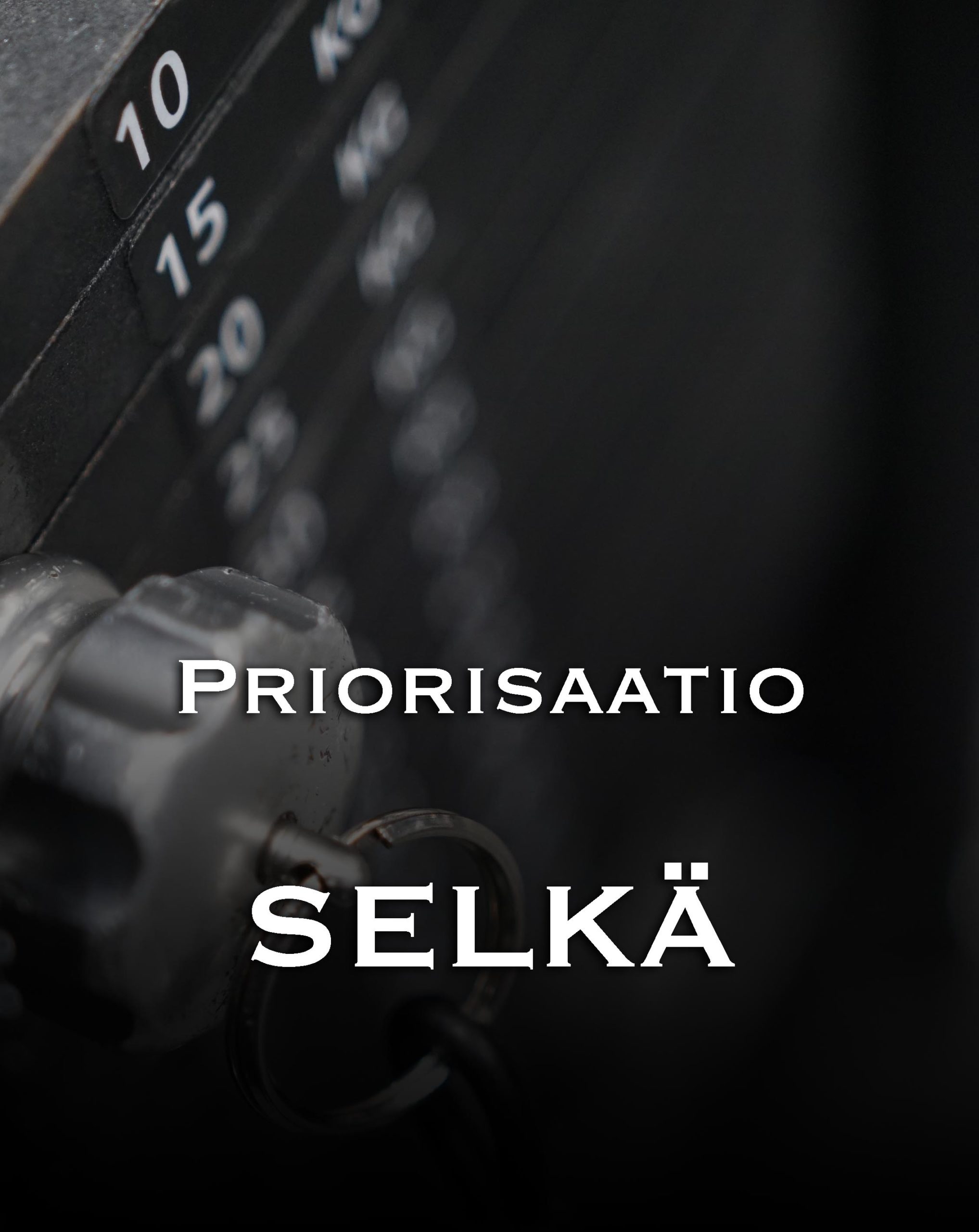 Priorisaatio Selkä